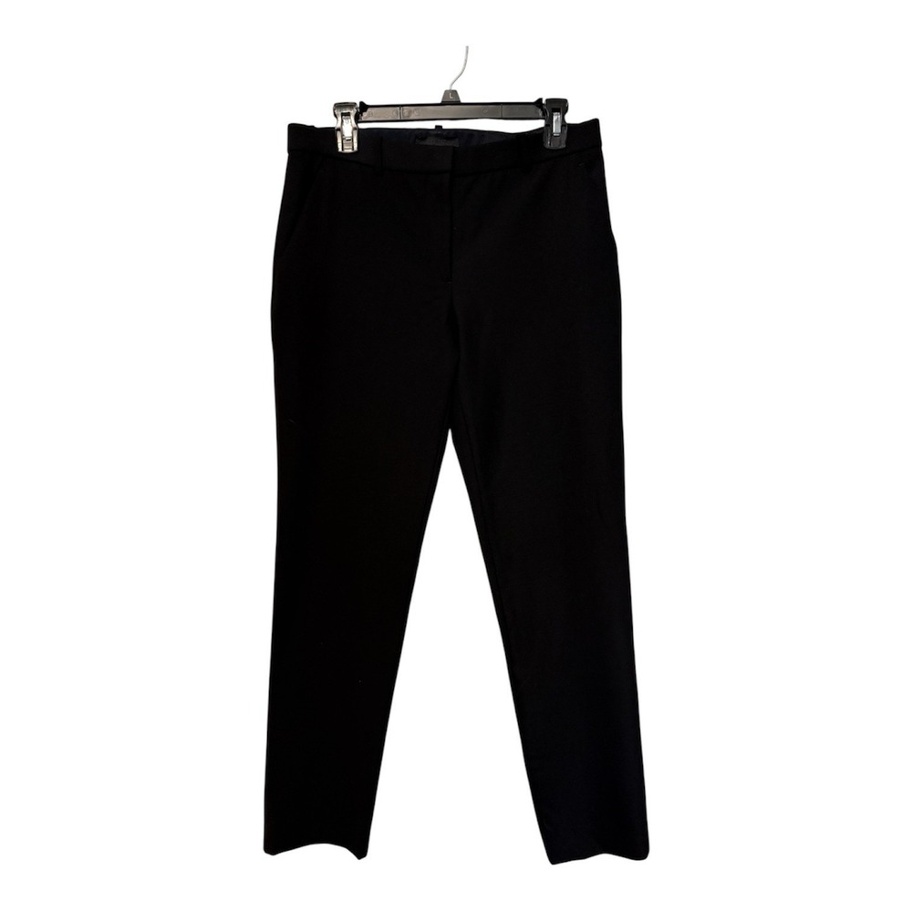 The Row Men's Black Wool Blend Dress Pants 30x30 RiRi Zip Tailored Italy